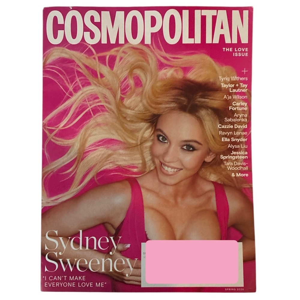 Cosmopolitan Magazine Spring 2026 Sydney Sweeney The Love Issue